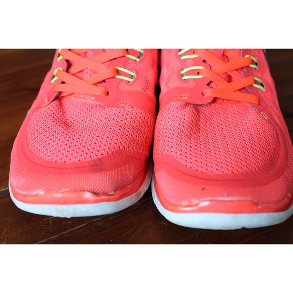 NIKE Free 5.0 GS Youth's Running Shoes 725104-600 Size 6.5Y/Womens Size 8 Orange - Picture 6 of 10